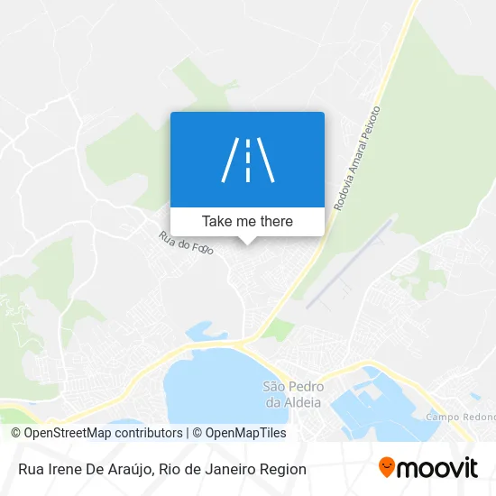 Rua Irene De Araújo map
