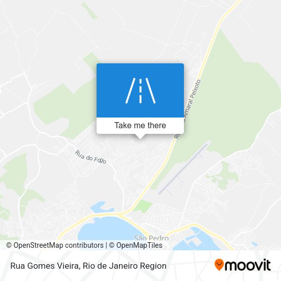 Rua Gomes Vieira map