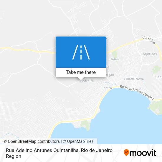 Rua Adelino Antunes Quintanilha map