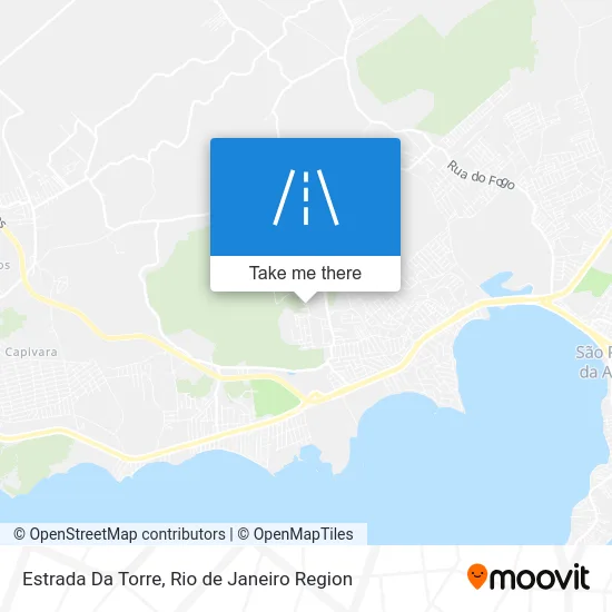 Estrada Da Torre map