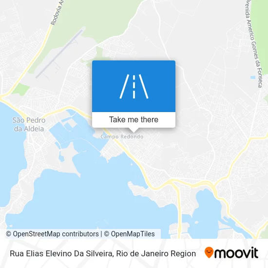 Rua Elias Elevino Da Silveira map