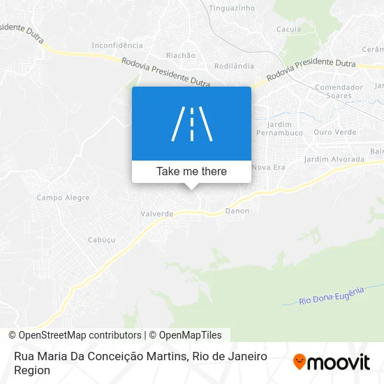 Rua Maria Da Conceição Martins map
