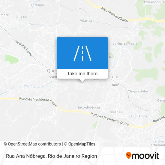 Rua Ana Nóbrega map