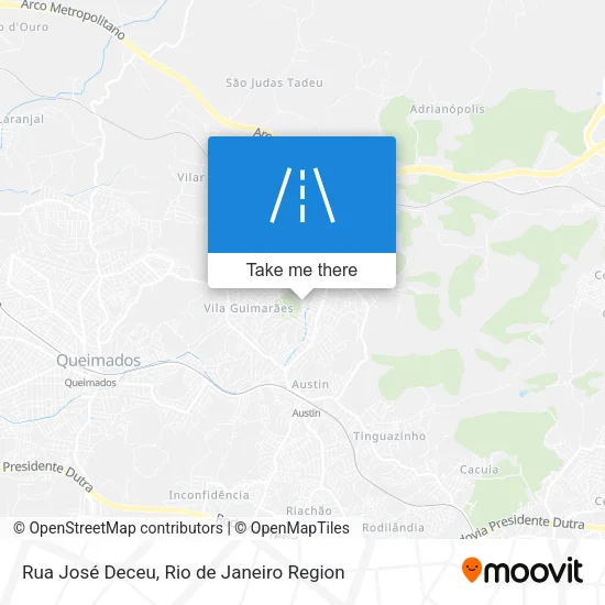 Rua José Deceu map
