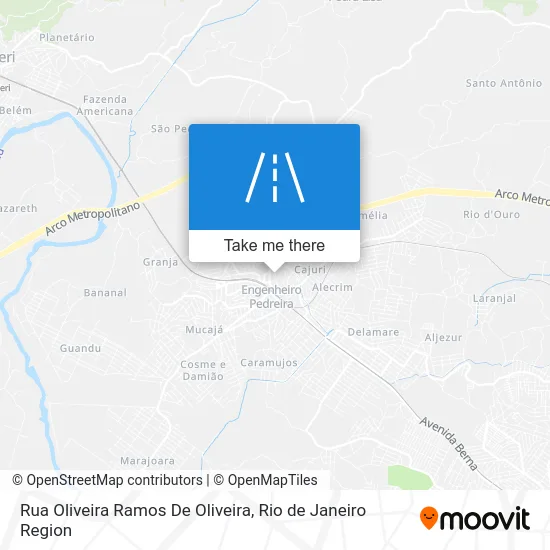 Rua Oliveira Ramos De Oliveira map
