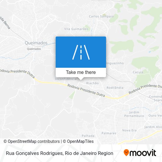 Rua Gonçalves Rodrigues map