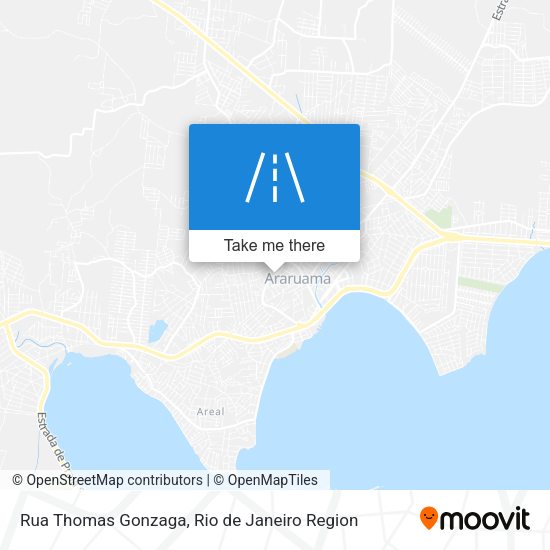 Rua Thomas Gonzaga map