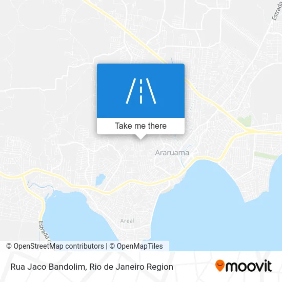 Rua Jaco Bandolim map