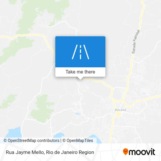 Rua Jayme Mello map