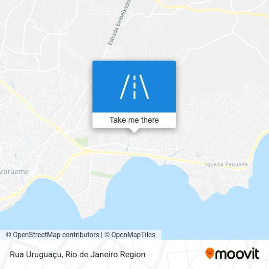 Rua Uruguaçu map