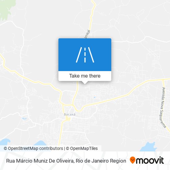 Rua Márcio Muniz De Oliveira map