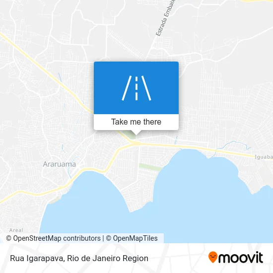 Rua Igarapava map