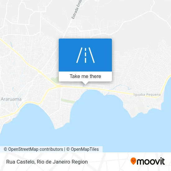 Rua Castelo map
