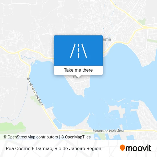 Rua Cosme E Damião map