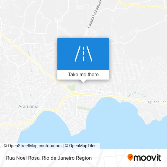 Rua Noel Rosa map