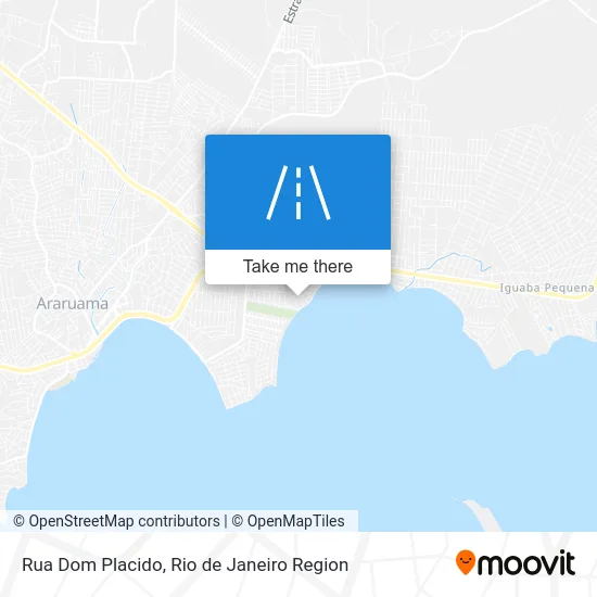 Rua Dom Placido map