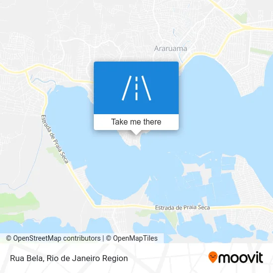 Rua Bela map