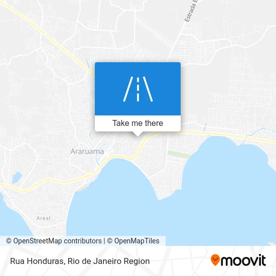 Rua Honduras map