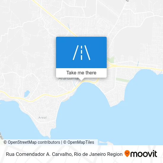 Rua Comendador A. Carvalho map