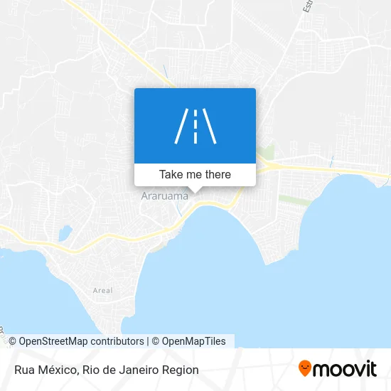 Rua México map