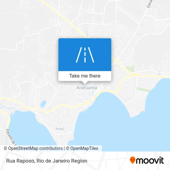 Rua Raposo map