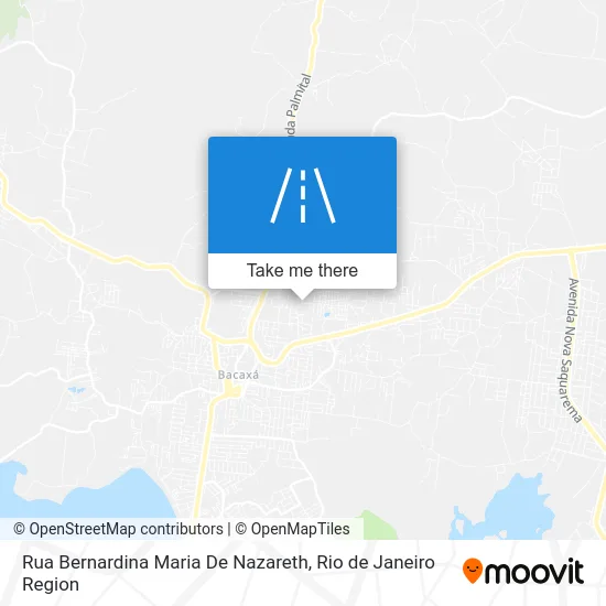 Rua Bernardina Maria De Nazareth map