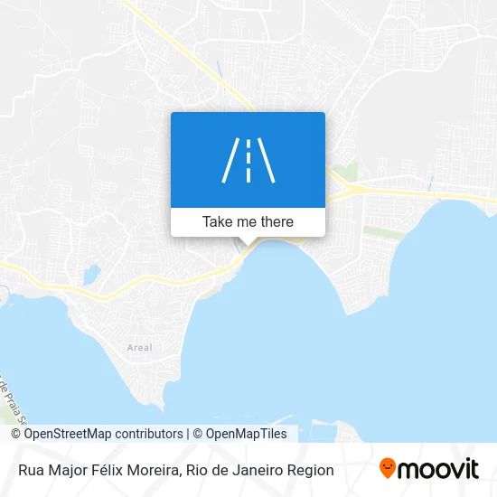 Rua Major Félix Moreira map