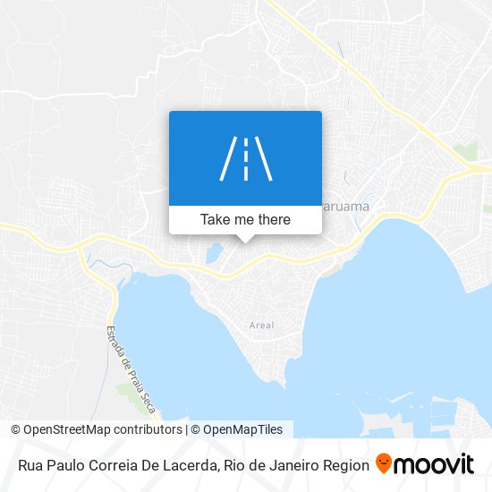 Mapa Rua Paulo Correia De Lacerda