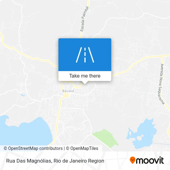 Rua Das Magnólias map
