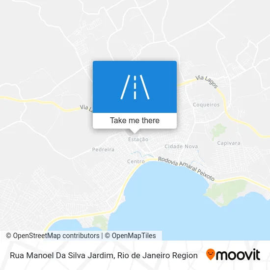 Rua Manoel Da Silva Jardim map