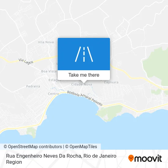 Rua Engenheiro Neves Da Rocha map