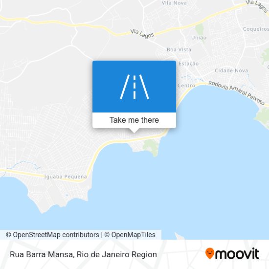 Rua Barra Mansa map