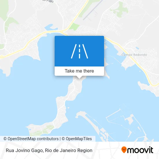 Rua Jovino Gago map