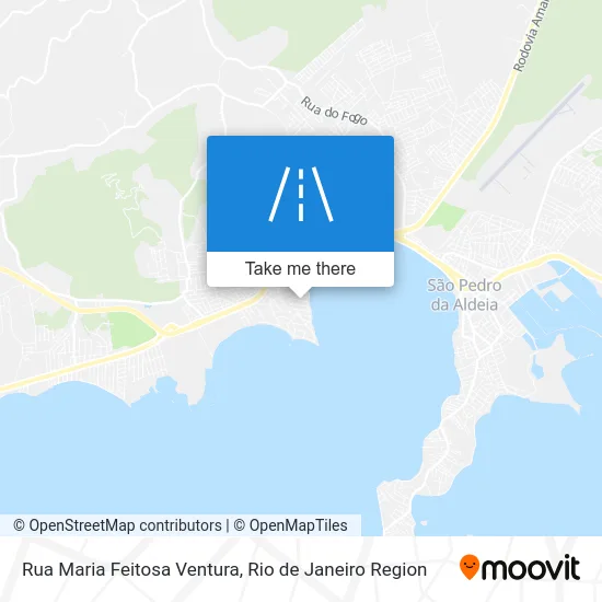 Rua Maria Feitosa Ventura map
