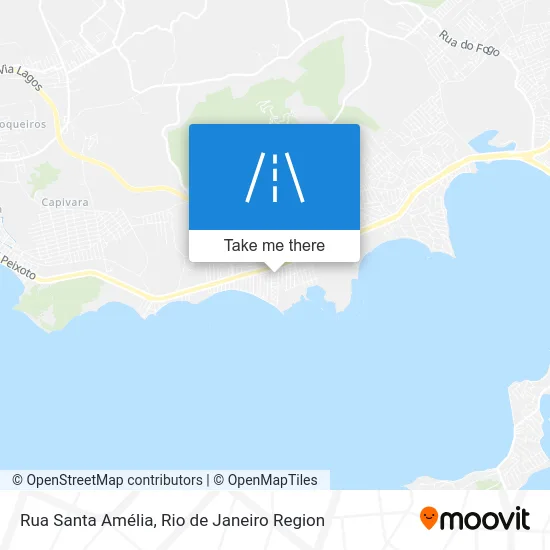 Rua Santa Amélia map