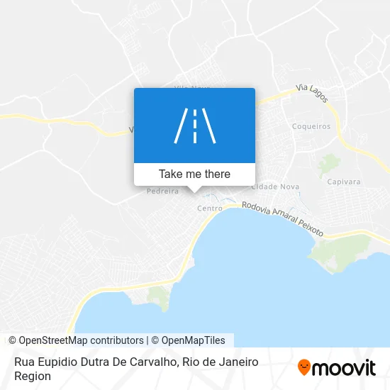 Rua Eupidio Dutra De Carvalho map