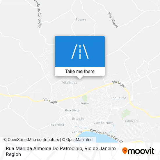 Rua Marilda Almeida Do Patrocínio map
