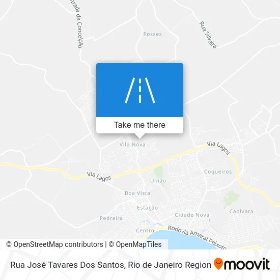 Rua José Tavares Dos Santos map