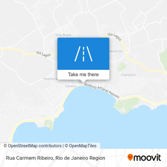 Rua Carmem Ribeiro map