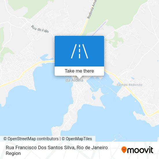 Rua Francisco Dos Santos Silva map
