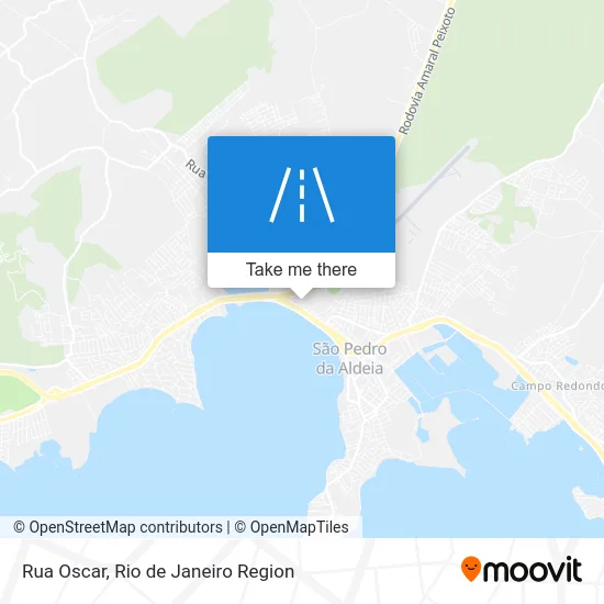 Rua Oscar map
