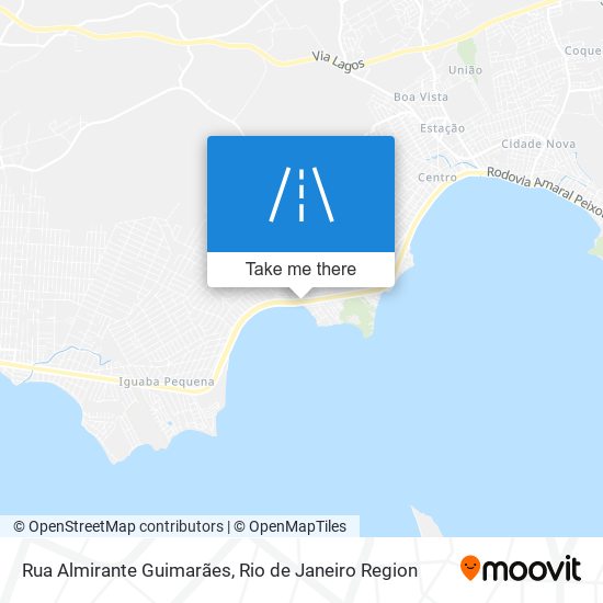 Rua Almirante Guimarães map