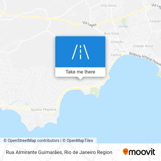 Rua Almirante Guimarães map