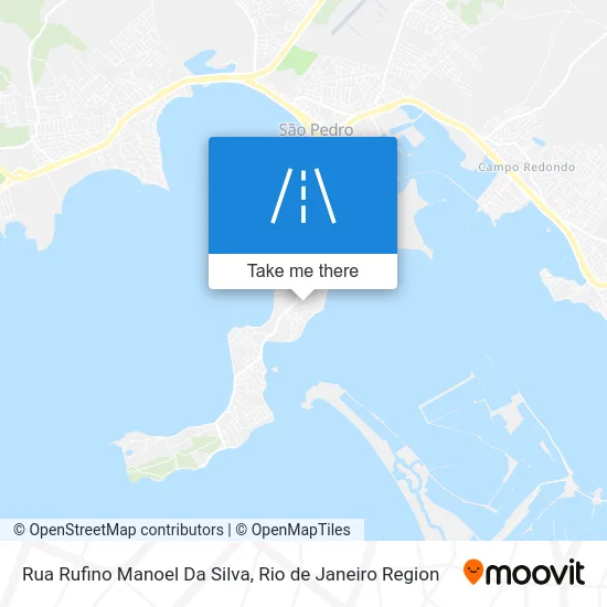 Rua Rufino Manoel Da Silva map