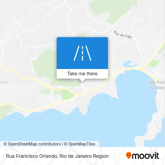 Rua Francisco Orlando map
