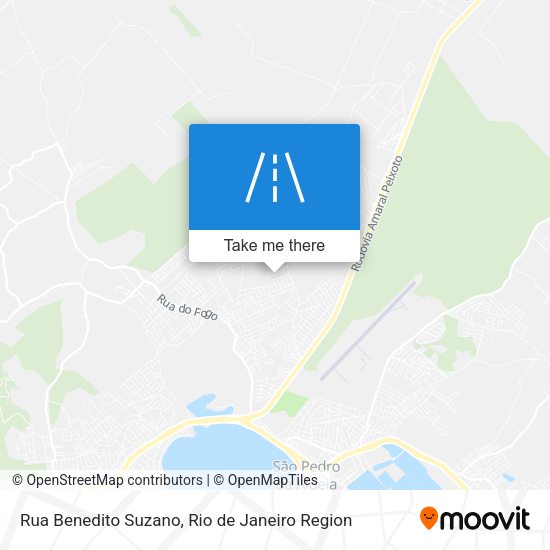 Rua Benedito Suzano map