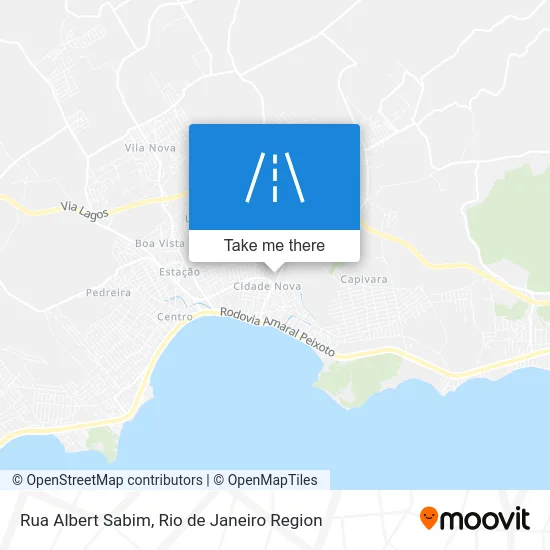 Rua Albert Sabim map