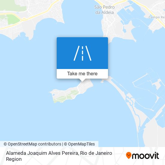 Mapa Alameda Joaquim Alves Pereira