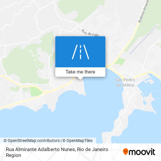 Rua Almirante Adalberto Nunes map