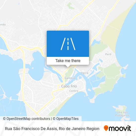 Rua São Francisco De Assis map